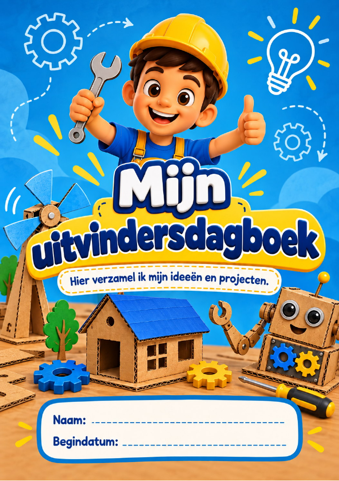 Omslag Jong uitvindersdagboek