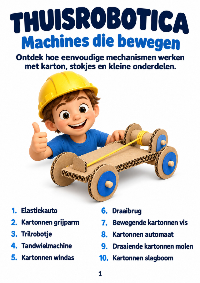 Omslag Thuisrobotica Projecten