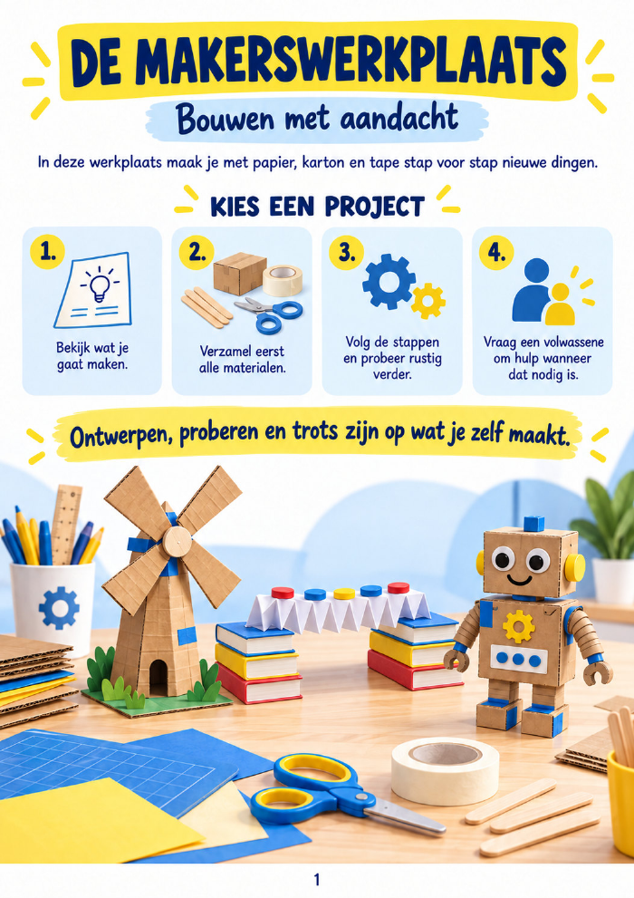 Omslag De makerswerkplaats Projecten